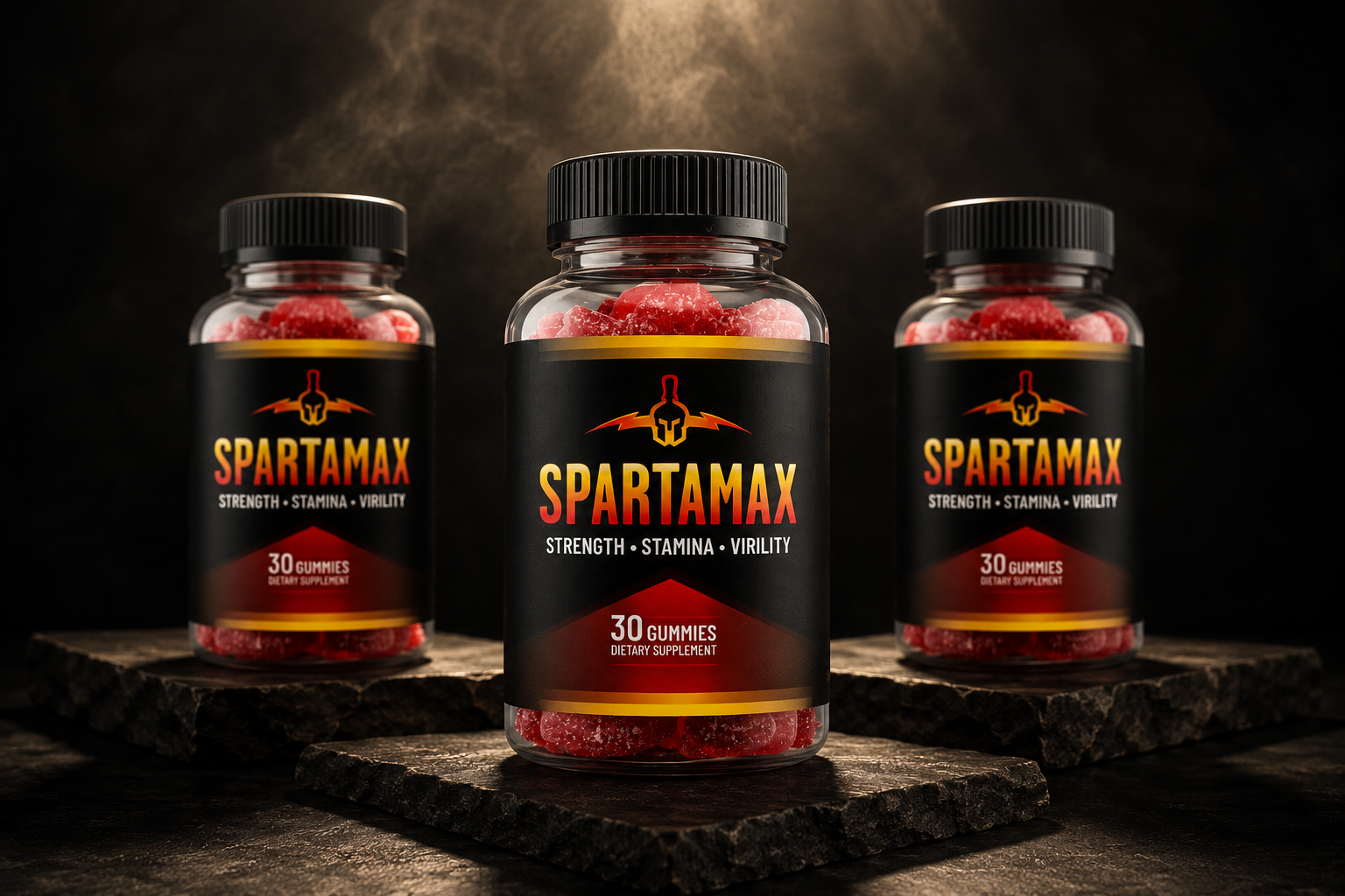 Three-bottle Spartamax hero product image
